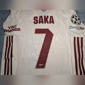 Arsenal 25/26 Third Long Sleeve Bukayo Saka #7 UCL Edition